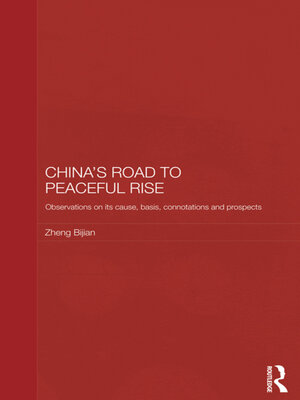cover image of China's Road to Peaceful Rise